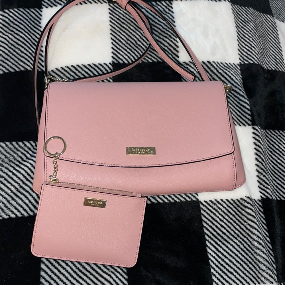 Kate spade crossbody purse matching key pouch